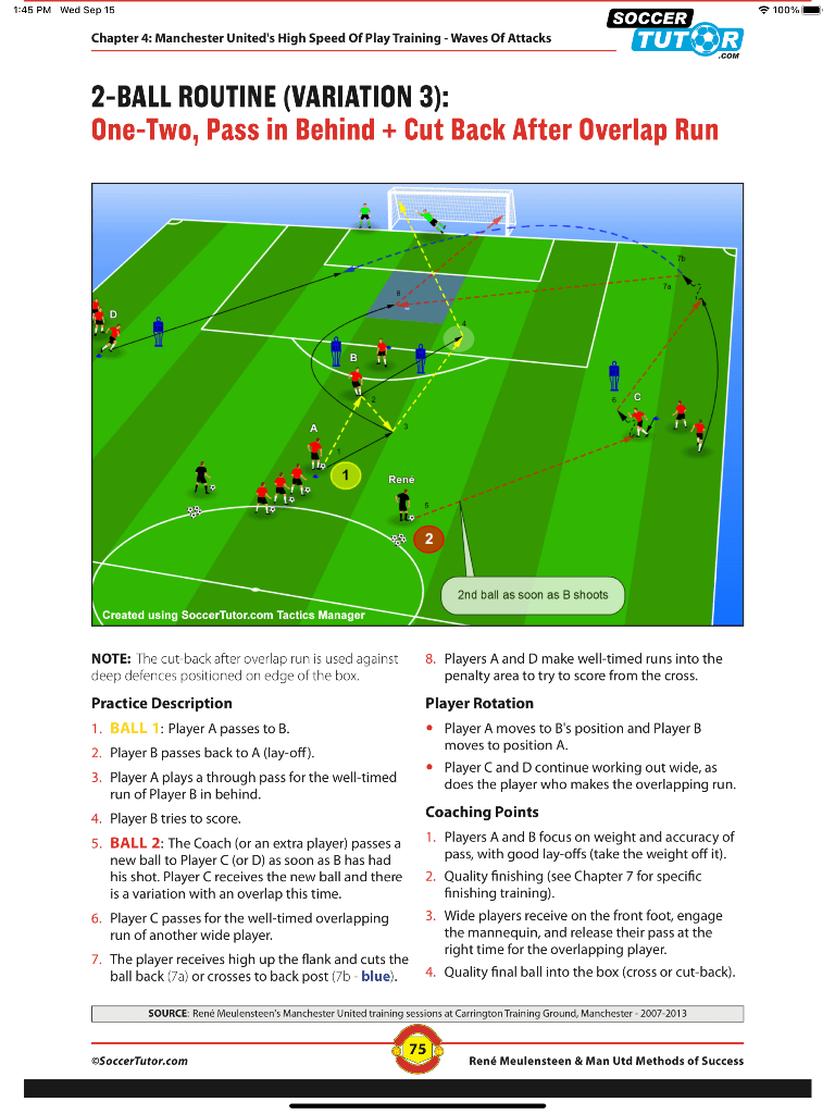 soccer tutor book