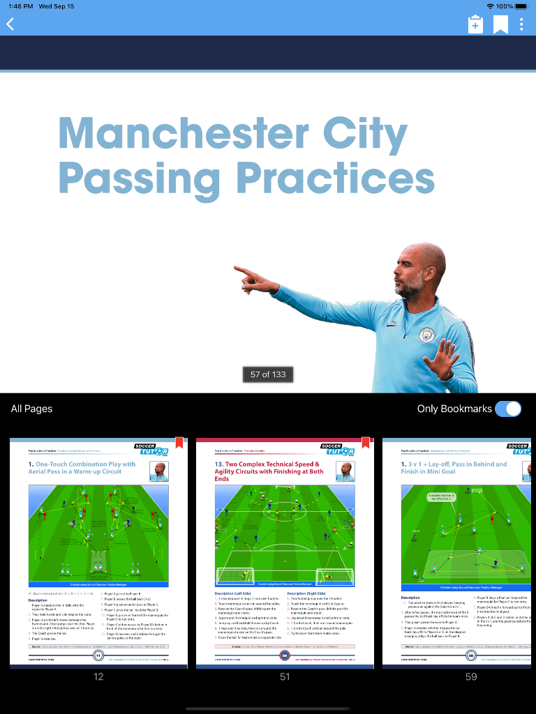soccer tutor book
