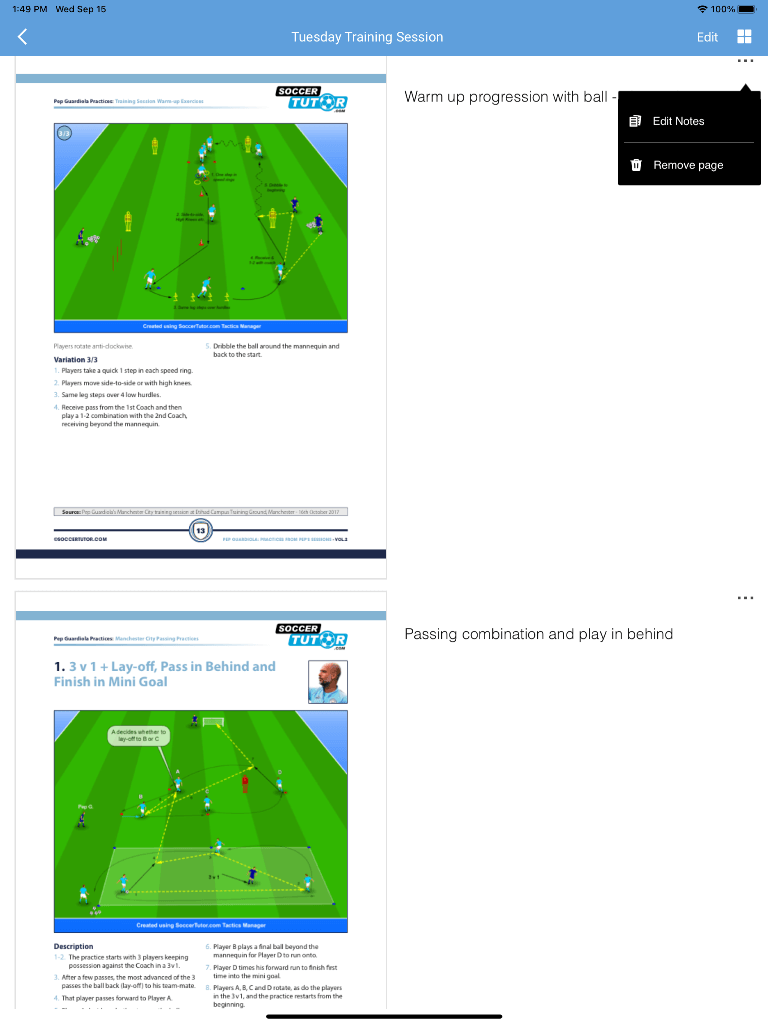 soccer tutor book